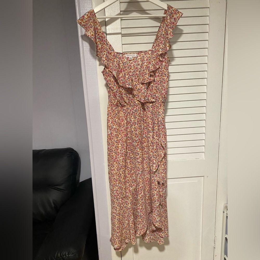 socialite floral dress